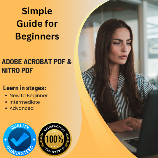 Self-Learning Course for Adobe Acrobat PDF and Nitro PDF